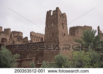 Stock Photography - corner of ait 
benhaddou kasbah, 
morroco. fotosearch 
- search stock 
photos, pictures, 
images, and photo 
clipart