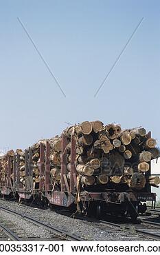 Stock Photography - trainload of logs 
and wrapped lumber, 
id, usa. fotosearch 
- search stock 
photos, pictures, 
images, and photo 
clipart