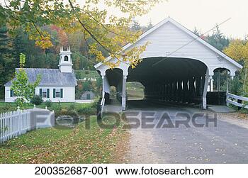 Stock Photography - village in fall 
color, stark, 
nh, usa. fotosearch 
- search stock 
photos, pictures, 
images, and photo 
clipart