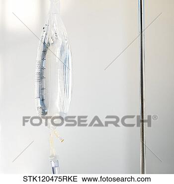 Stock Photo - close-up of a 
bag of intravenous 
solution. fotosearch 
- search stock 
photos, pictures, 
images, and photo 
clipart