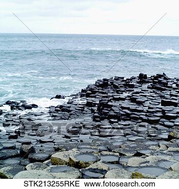 Stock Photo - giants causeway 
in county antrim. 
fotosearch - search 
stock photos, 
pictures, images, 
and photo clipart