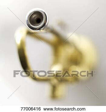 Stock Photo - trumpet, focus 
on mouth piece. 
fotosearch - search 
stock photos, 
pictures, images, 
and photo clipart