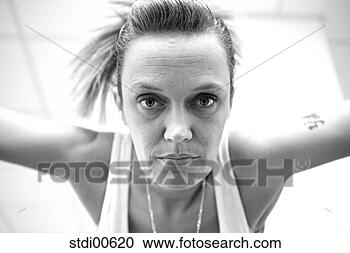 Stock Photography - woman,  teddy, 
 build-up of muscles, 
 strength training. 
fotosearch - search 
stock photos, 
pictures, images, 
and photo clipart