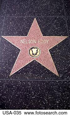 Stock Image - nelson eddy pavement 
star hollywood 
boulevard. fotosearch 
- search stock 
photos, pictures, 
images, and photo 
clipart
