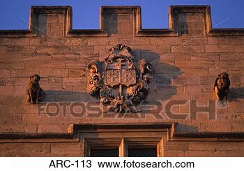 Stock Photo - crest and crenelation 
of medieval castle. 
fotosearch - search 
stock photos, 
pictures, images, 
and photo clipart