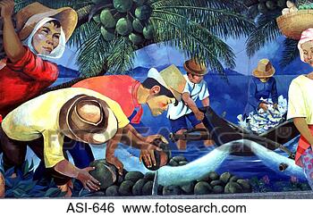Stock Photo - mural of farmworkers 
the philippines 
asia. fotosearch 
- search stock 
photos, pictures, 
images, and photo 
clipart