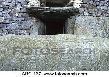Picture - spiral carvings 
on megalith newgrange 
ireland. fotosearch 
- search stock 
photos, pictures, 
images, and photo 
clipart