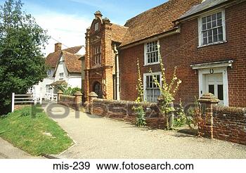 Stock Photograph - 17th century house 
kersey suffolk 
uk. fotosearch 
- search stock 
photos, pictures, 
images, and photo 
clipart