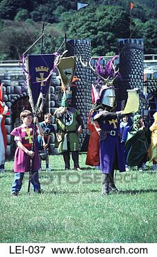 Picture - medieval knights 
at a pageant uk. 
fotosearch - search 
stock photos, 
pictures, images, 
and photo clipart