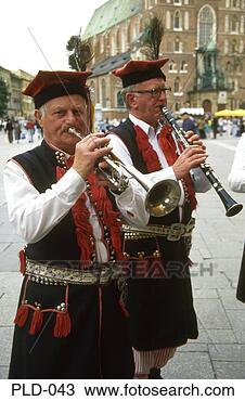 Stock Photo - musicians in traditional 
dress krakow poland. 
fotosearch - search 
stock photos, 
pictures, images, 
and photo clipart