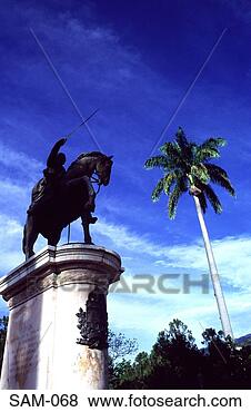Stock Photo - bolivar on horseback 
plaza bolivar 
caracas. fotosearch 
- search stock 
photos, pictures, 
images, and photo 
clipart