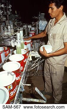 Picture - paint tin filling 
machine valencia 
venezuela. fotosearch 
- search stock 
photos, pictures, 
images, and photo 
clipart