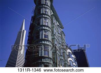 Stock Photo - transamerica pyramid 
and columbus tower, 
 san francisco, 
 california. fotosearch 
- search stock 
photos, pictures, 
images, and photo 
clipart