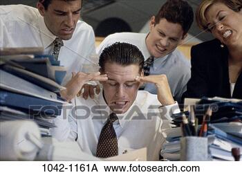 Stock Photo - desk, anger, coworkers, 
paperwork, papers, 
overwhelmed. fotosearch 
- search stock 
photos, pictures, 
images, and photo 
clipart