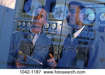 Picture - multiethnic, men, 
reflection, plants, 
industry, clipboard, 
occupations. fotosearch 
- search stock 
photos, pictures, 
images, and photo 
clipart