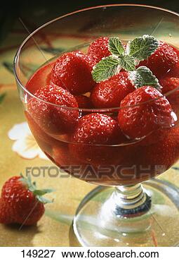 Picture - marinated prosecco 
strawberries. 
fotosearch - search 
stock photos, 
pictures, images, 
and photo clipart