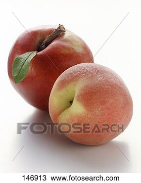 Stock Photo - a peach and a 
nectarine (1). 
fotosearch - search 
stock photos, 
pictures, images, 
and photo clipart