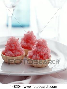 Stock Photo - raspberry sorbet 
in white chocolate 
bowl. fotosearch 
- search stock 
photos, pictures, 
images, and photo 
clipart
