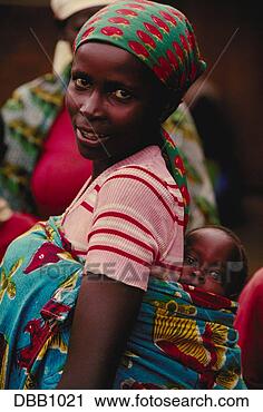 Stock Photography - african mother 
with baby bound 
to back; rwanda 
 9,  000 plus 
total. fotosearch 
- search stock 
photos, pictures, 
images, and photo 
clipart