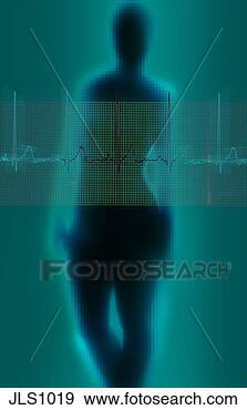 Stock Photograph - silhouette of 
a woman’s figure 
digitized in the 
background behind 
and. fotosearch 
- search stock 
photos, pictures, 
images, and photo 
clipart