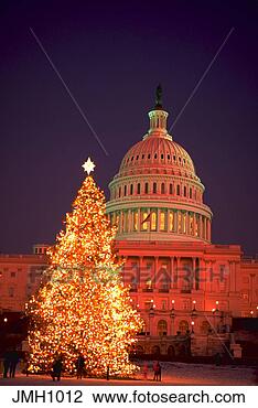 Stock Photo - us capitol building 
with christmas 
tree and lights/decorations. 
fotosearch - search 
stock photos, 
pictures, images, 
and photo clipart