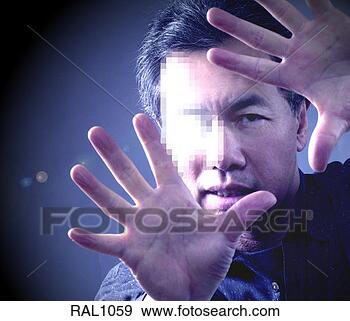 Stock Photograph - a man holding 
his hands up as 
if to visualize 
an image in front 
of. fotosearch 
- search stock 
photos, pictures, 
images, and photo 
clipart