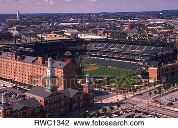 Stock Photo - view of oriole 
park at camden 
yards baseball 
stadium in baltimore. 
fotosearch - search 
stock photos, 
pictures, images, 
and photo clipart