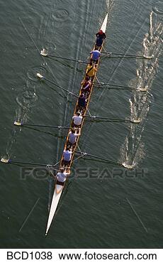 Stock Photo - aerial view of 
a crew team rowing 
on the potomac 
river in washington. 
fotosearch - search 
stock photos, 
pictures, images, 
and photo clipart