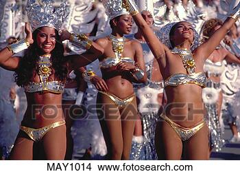 Stock Photo - dancers in elaborate 
costumes on parade 
at the sambadrome 
during. fotosearch 
- search stock 
photos, pictures, 
images, and photo 
clipart