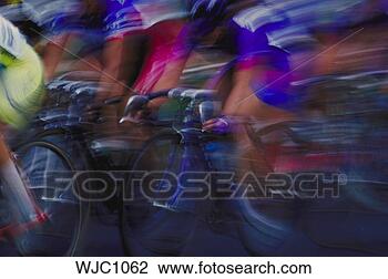 Stock Photo - bicycle racers, 
with blurred effect. 
fotosearch - search 
stock photos, 
pictures, images, 
and photo clipart