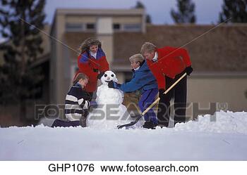 Stock Photo - mother,  father, 
 son and daughter 
working together 
to build a happy. 
fotosearch - search 
stock photos, 
pictures, images, 
and photo clipart