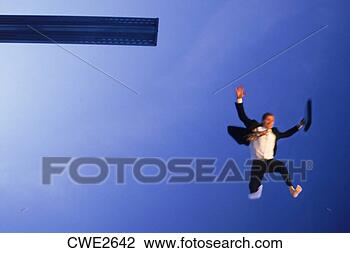 Stock Photo - crazy businessman 
jumping off diving 
board. fotosearch 
- search stock 
photos, pictures, 
images, and photo 
clipart