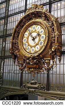 Stock Photography - france paris musee 
d orsay the great 
clock. fotosearch 
- search stock 
photos, pictures, 
images, and photo 
clipart