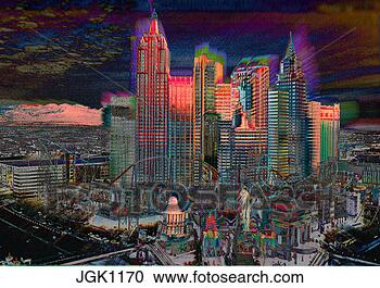 Stock Photography - eclectic rendering 
of new york new 
york hotel and 
casino in las. 
fotosearch - search 
stock photos, 
pictures, images, 
and photo clipart