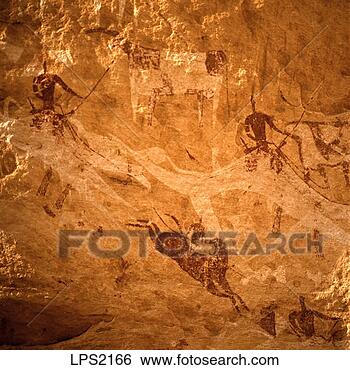 Stock Photo - 24 neolithic rock 
painting in ennedi 
massif sahara 
desert chad africa. 
fotosearch - search 
stock photos, 
pictures, images, 
and photo clipart