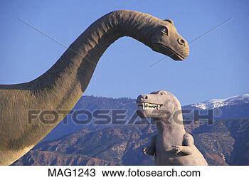 Stock Photo - dinosaurs tourist 
attraction at 
banning california. 
fotosearch - search 
stock photos, 
pictures, images, 
and photo clipart