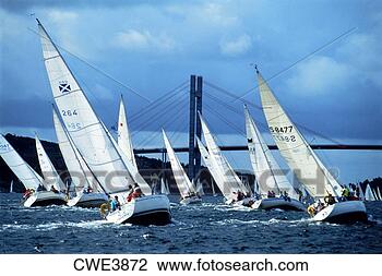 Stock Photo - sailing race called 
