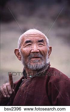 创意设计图片在线 - 种族, 西藏人, 人, 在中, Sa