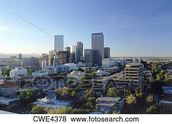 Stock Photo - civic center and 
state capitol 
in downtown denver 
skyline  colorado. 
fotosearch - search 
stock photos, 
pictures, images, 
and photo clipart