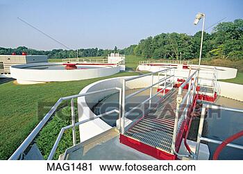 Stock Photography - sewage waste water 
treatment plant 
sludge thickener 
tank. fotosearch 
- search stock 
photos, pictures, 
images, and photo 
clipart