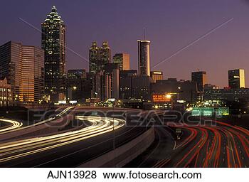 Stock Photo - atlanta,  skyline, 
 downtown,  georgia, 
 atlanta's downtown 
skyline. fotosearch 
- search stock 
photos, pictures, 
images, and photo 
clipart