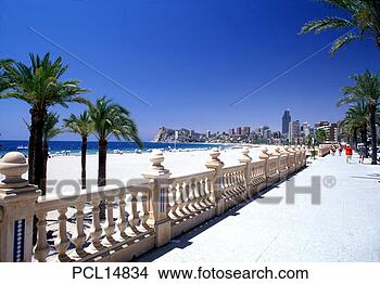 Stock Photo - benidorm, beach. 
fotosearch - search 
stock photos, 
pictures, images, 
and photo clipart