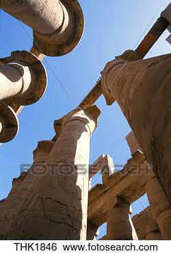 Stock Photo - columns, temple 
of karnak, egypt. 
fotosearch - search 
stock photos, 
pictures, images, 
and photo clipart