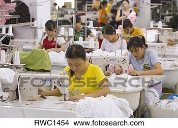 Stock Photo - shenzhen,  guangdong 
province,  china 
- women workers 
in a garment. 
fotosearch - search 
stock photos, 
pictures, images, 
and photo clipart