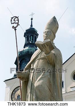 Stock Photo - statue by bernadine 
monastery in kalwaria 
zebrzydowska of 
poland the. fotosearch 
- search stock 
photos, pictures, 
images, and photo 
clipart