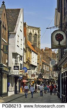 Stock Photo - england city of 
york  the stonegate 
and york minster. 
fotosearch - search 
stock photos, 
pictures, images, 
and photo clipart