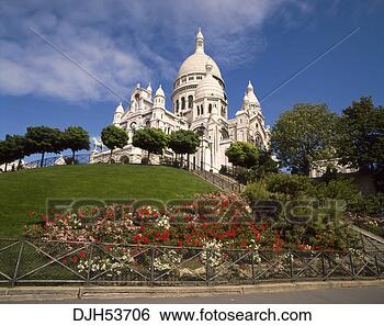 Stock Photo - france, paris, 
montmartre, sacre 
coeur. fotosearch 
- search stock 
photos, pictures, 
images, and photo 
clipart