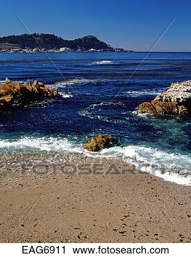 Stock Photography - waves crash on 
south carmel river 
beach just north 
of point lobos. 
fotosearch - search 
stock photos, 
pictures, images, 
and photo clipart