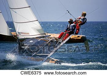 Stock Image - tornado class 
racing team in 
olympic competition. 
fotosearch - search 
stock photos, 
pictures, images, 
and photo clipart