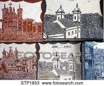 Stock Photo - brazil, ouro preto, 
handicraft. fotosearch 
- search stock 
photos, pictures, 
images, and photo 
clipart